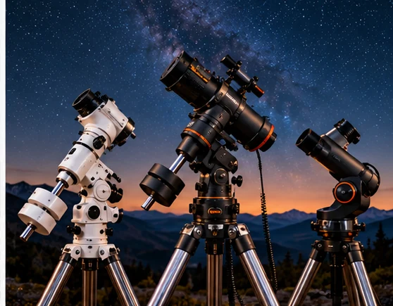 Telescope Mounts and Support